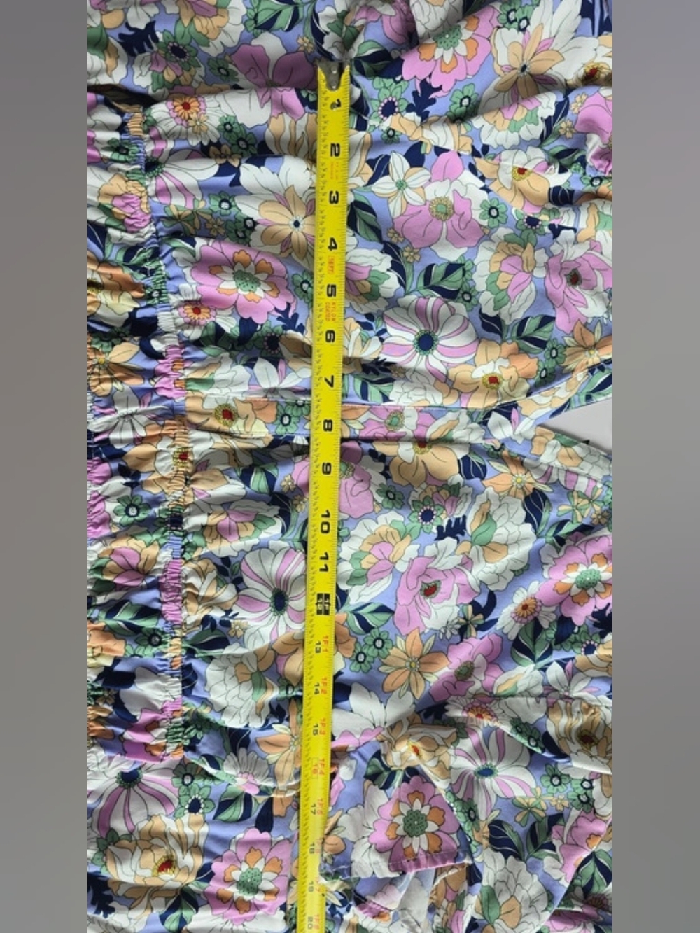 ZESICA Floral Maxi Dress in Purple & Blue Size Small NWT - Picture 6 of 10